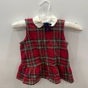 Kids plaid Janie and Jack top